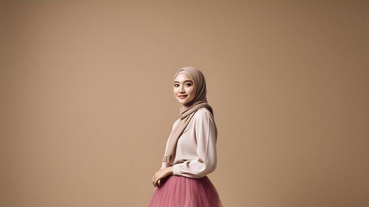 Kondangan Minggu Ini, Berikut 4 Inspirasi Outfit Anggun Islami: Dari Rok Tutu hingga Ruffle Elegan