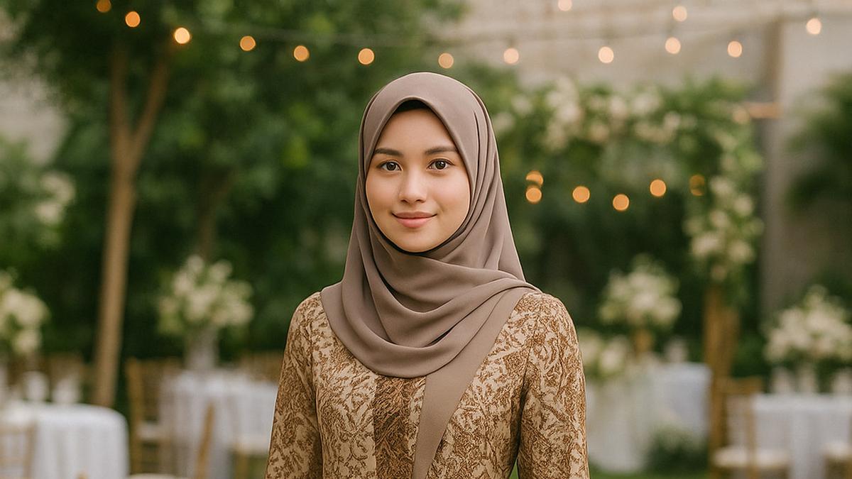 13 Model Baju Batik Syari Modern Anti Terlihat Tua saat Kondangan Outdoor di 2025, Tampil Fresh dan Percaya Diri