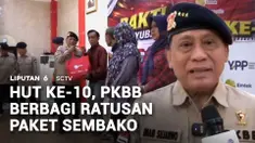 Memperingati 10 tahun hadirnya untuk ikut membangun negeri, Paguyuban Keluarga Besar Brimob (PKBB) membagikan ratusan paket sembako bagi mereka yang membutuhkan. Kegiatan ini bagai oase di tengah masih mahalnya kebutuhan bahan pokok.