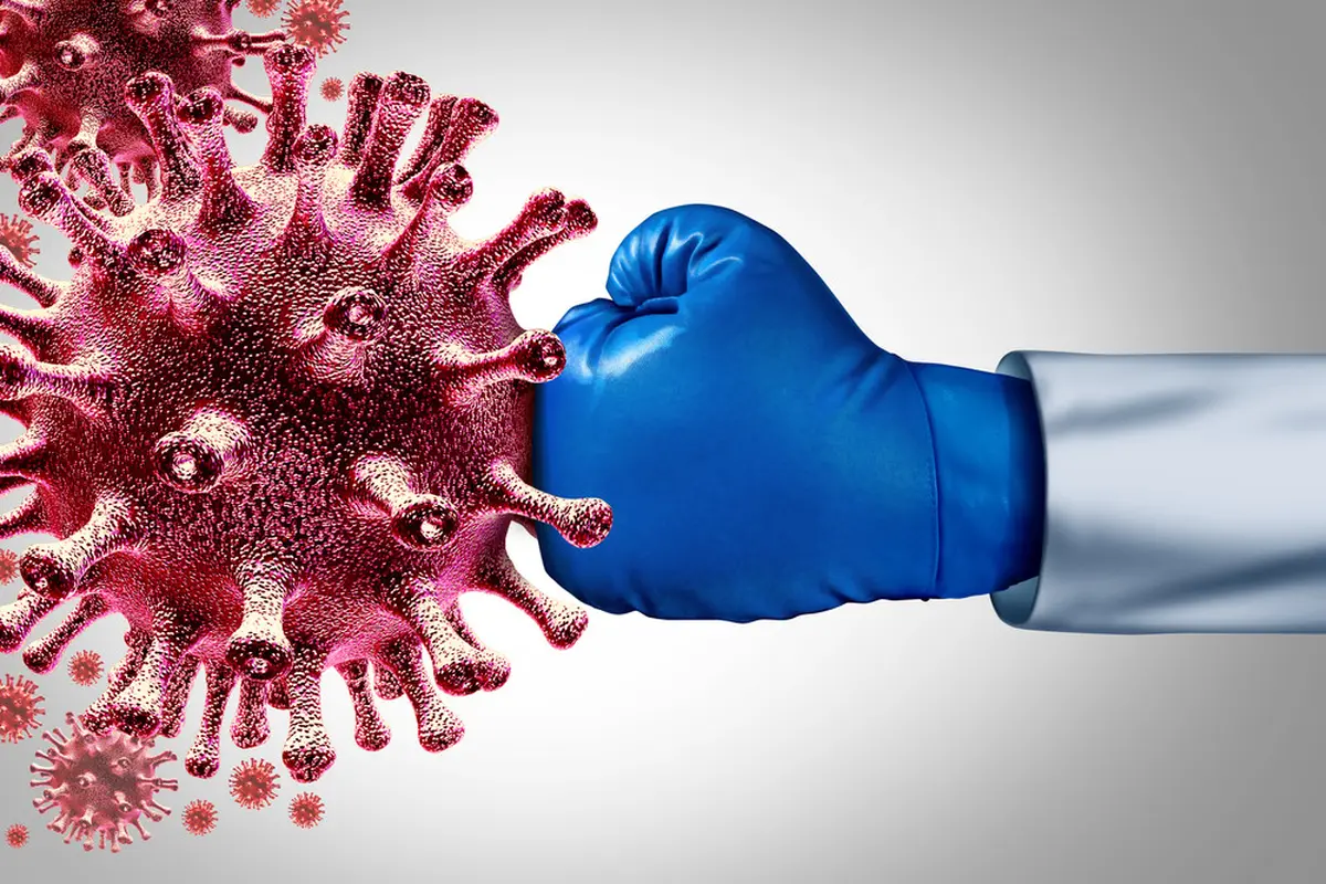 Ilustrasi menangkal virus/Shutterstock.