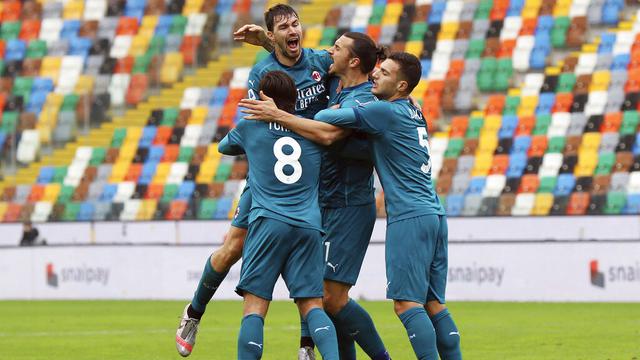 Gol Salto Ibrahimovic Bawa AC Milan Taklukkan Udinese