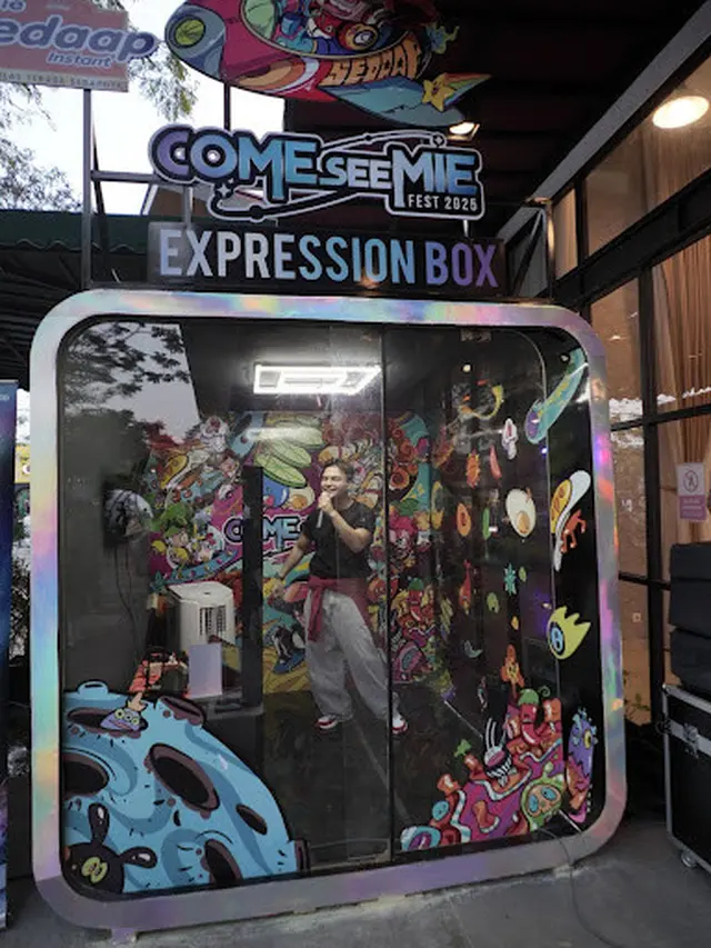 COME SEE MIE FEST Bandung 2025 Makin Pecah dan Kreatif, Intip Keseruan yang Dirasakan Kelly Kourtney!