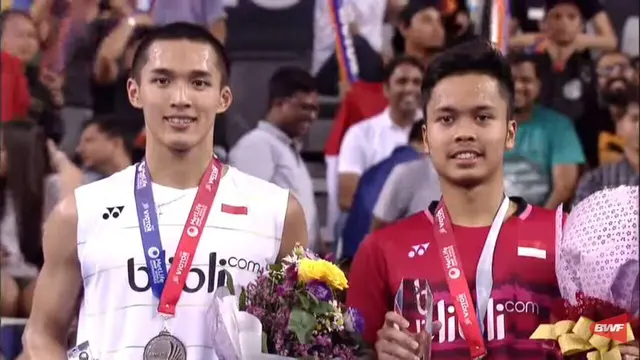 Anthony Sinisuka Ginting, Jonatan Christie 