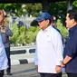 Presiden Jokowi dan Ibu Negara Iriana kunjungan kerja ke Provinsi Jawa Timur, Senin, (24/7/2023). Dalam kunjungan ini, Jokowi didampingi Menteri Pertahanan Prabowo Subianto dan Menteri BUMN Erick Thohir.