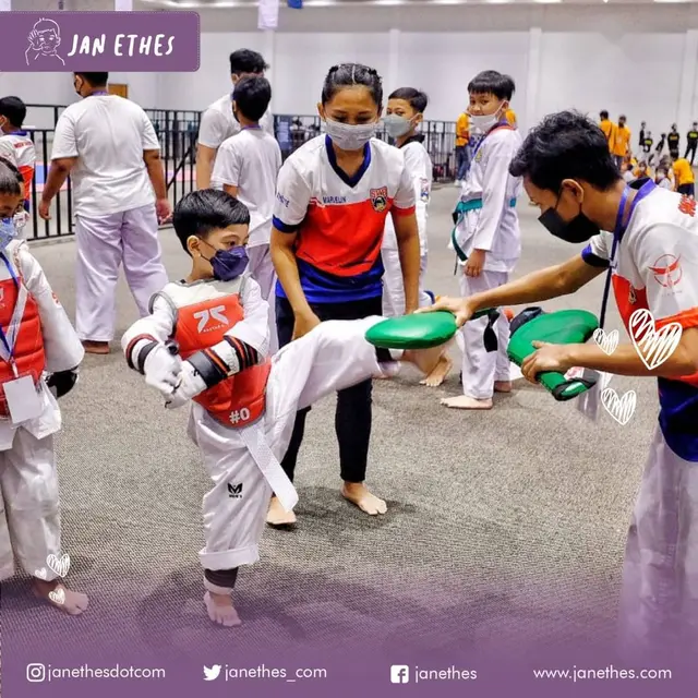 6 Momen Jan Ethes Cucu Jokowi Ikut Pertandingan Taekwondo, Sabet Medali Emas