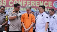 Fariz RM di Polres Jakarta Utara (Adrian Putra/bintang.com)