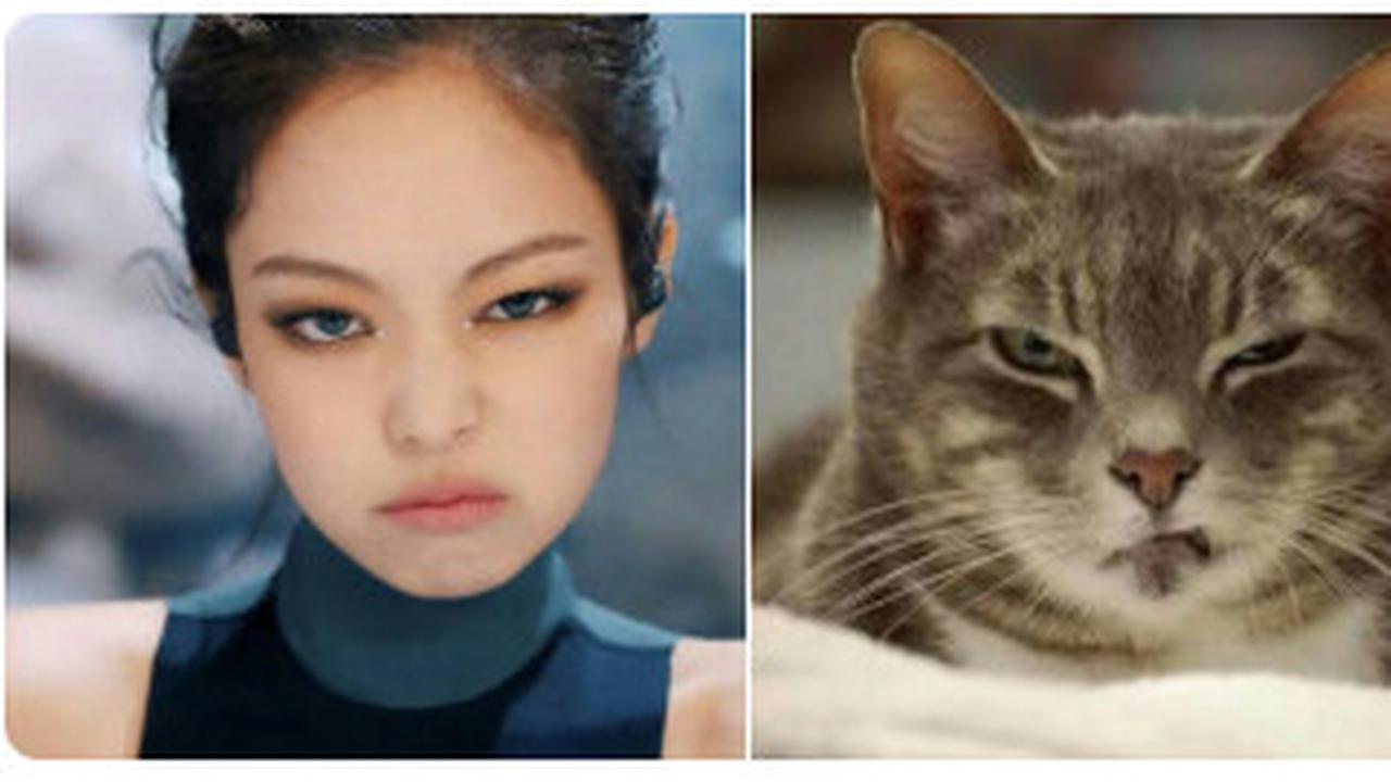 Ekspresi Jennie (Sumber: Twitter: /jenniesofty)