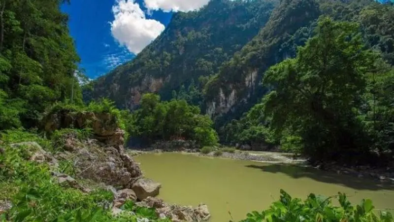 Geopark Silokek di Kabupaten Sijunjung