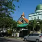 Jadwal kebaktian gereja di kota ini berbarengan dengan jadwal Solat Id. (Liputan6.com/Fajar Abrori).