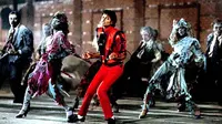 Aksi Michael Jackson di videoklip Thriller