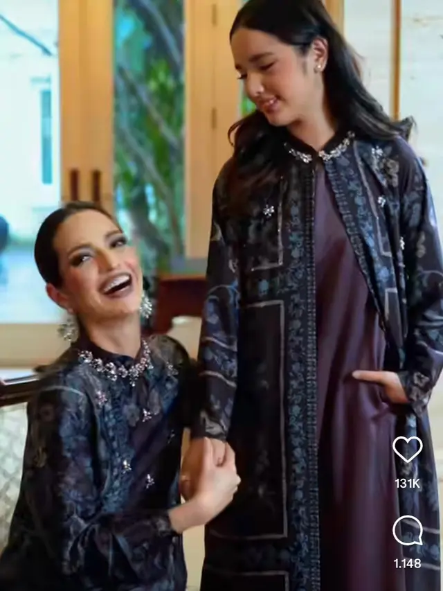 Potret Mikhayla dan Nia Ramadhani (Sumber: Instagram/ramadhaniabakrie)