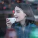 Ilustrasi seorang wanita minum kopi.Photo by Mikail Duran on Unsplash