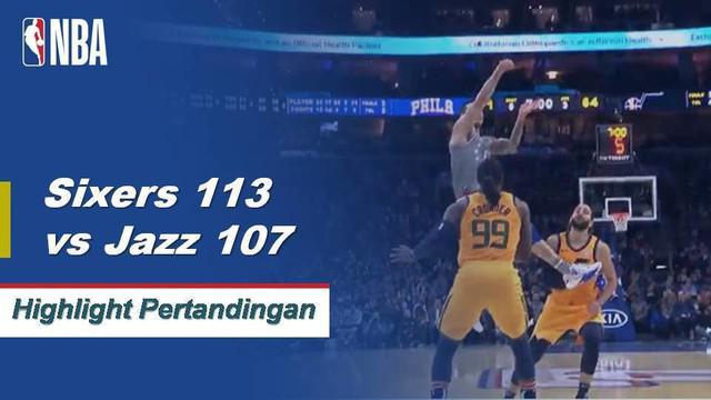 Jimmy Butler meraih kemenangan dalam pertandingan kandang debutnya sebagai 76er, memimpin tim untuk kemenangan 113-107 dengan 28 poin dan tujuh