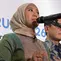 Menteri Komunikasi dan Digital (Menkomdigi) Meutya Hafid dalam acara OJK Banking Forum 2026, di Kantor OJK Gedung Radius Prawiro, Jakarta Pusat, Selasa (14/7/2026). (Foto: Liputan6.com/Tira Santia)
