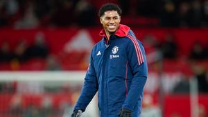 Pelatih MU, Amorim, mengungkapkan bahwa keputusan untuk memasukkan Rashford kembali ke dalam daftar pemain didasarkan pada kebutuhan tim saat ini, terutama mengingat terbatasnya opsi yang tersedia. (AP Photo/Dave Thompson)