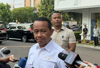 Menteri Energi dan Sumber Daya Mineral (ESDM) Bahlil Lahadalia (Lizsa Egeham)