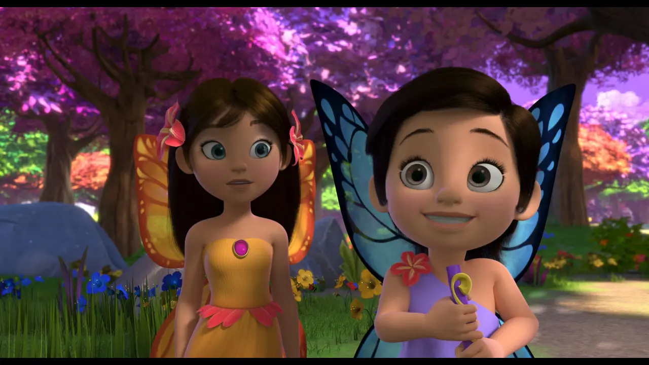 Adegan Film Zanna: Whisper of Volcano Isle