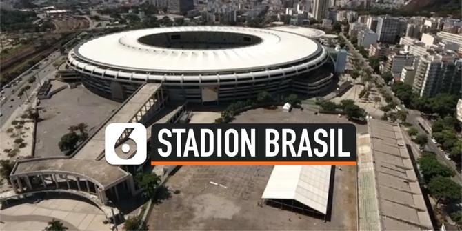VIDEO: Stadion Olahraga Jadi Rumah Sakit Darurat di Brasil