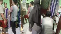 Viral istri keciduk suami saat selingkuh (Sumber: TikTok/@ajiwsudarsono)