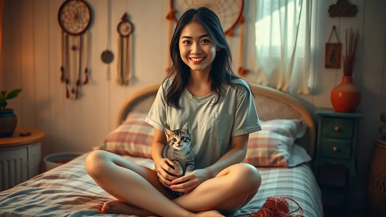 mimpi anak kucing