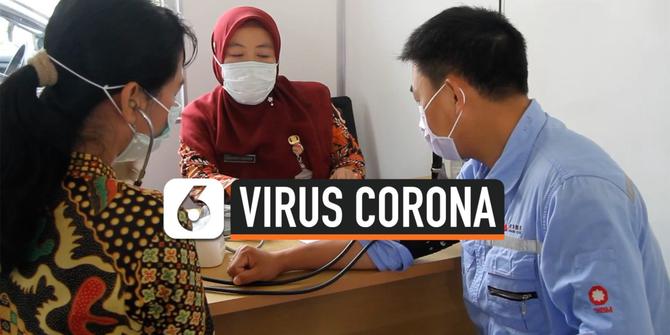 VIDEO: Khawatir Corona, 18 TKA China Diperiksa Kesehatannya