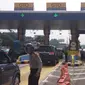 Kemacetan di Tol Bandara Soetta menuju Jakarta (Liputan6.com/ Pramita Tristiawati)