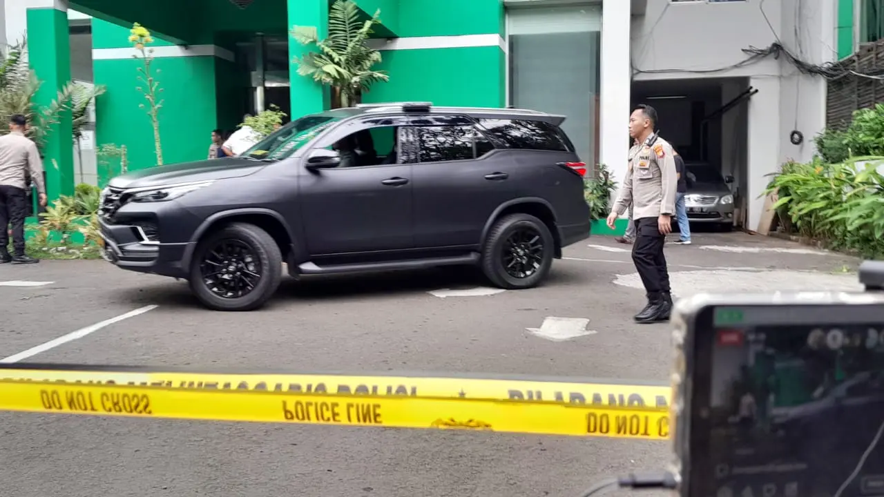 Terjadi penembakan di Gedung Majelis Ulama Indonesia (MUI) Jakarta Pusat, Selasa (2/5/2023).