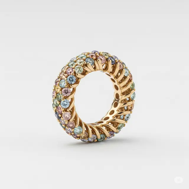 Model Cincin buat Orang Tua 50 Tahun (Image by GeminiAI)