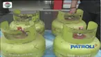 Polda Kalimantan Selatan tangkap pelaku penyelewengan distribusi gas elpiji 3 kilogram dengan barang bukti 800 tabung gas.