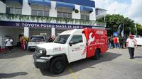 Toyota Hilux Rangga jadi unit Toyota Mobile Service (TMS) yang standby di Toyota Posko Siaga. (ist)