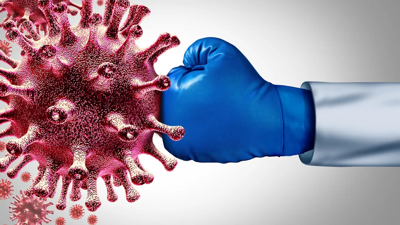 Ilustrasi menangkal virus/Shutterstock.