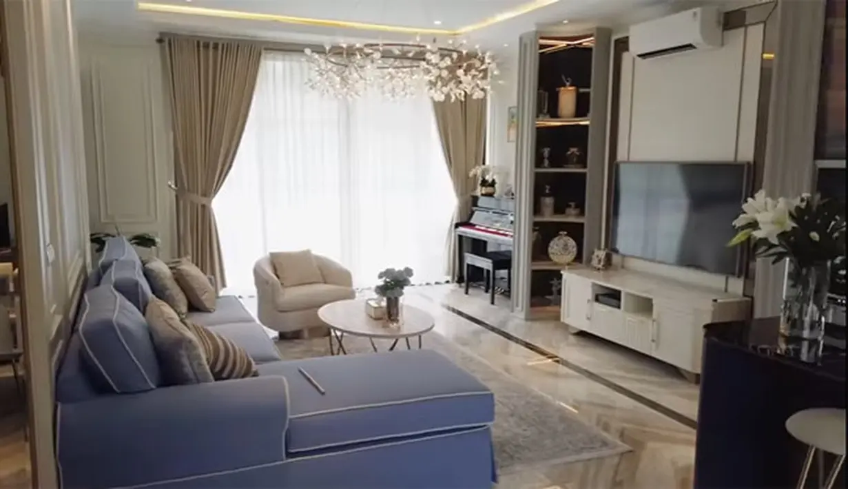 Rumah baru Syahnaz Sadiqah dan Jeje Govinda (Youtube/ Jeje & Nanas Channel)