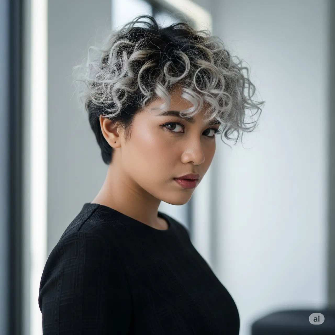 15 Model Rambut Pendek Curly Wanita 2025, Stylish, Edgy dan Memukau ...