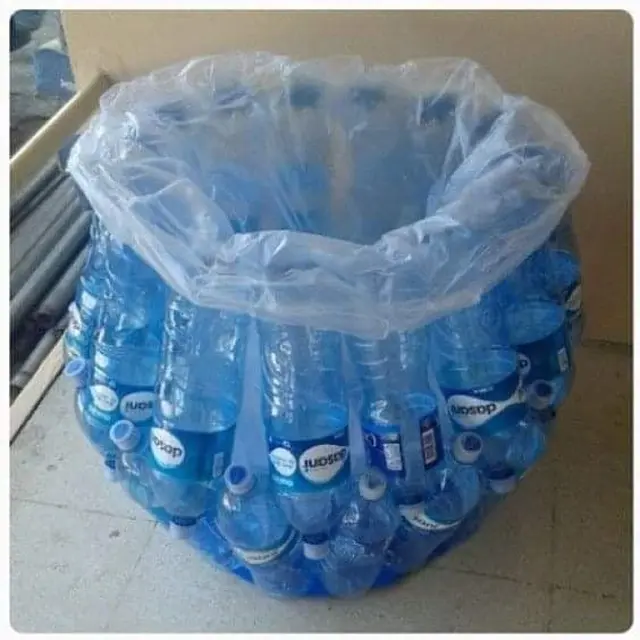 Ide Anti Mainstream Perabot Rumah dari Botol Plastik