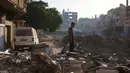 Israel Katz juga mengizinkan pemanggilan sekitar 60.000 pasukan cadangan. (BASHAR TALEB/AFP)