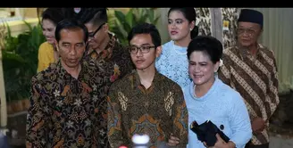 Presiden Jokowi menemani Putra sulungnya melamar Selvi ananda