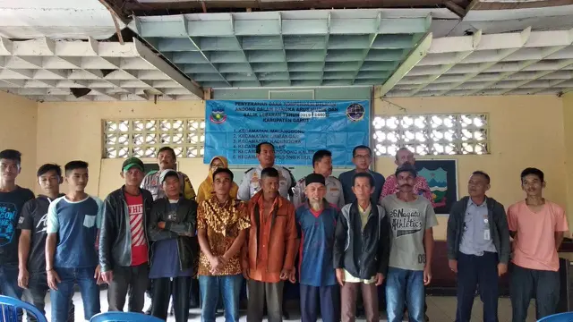 Puluhan kusir delman yang berad di wilayah kecamatan Tarogong Kidul selepas menerima dana kompensasi dari Pemda Garut