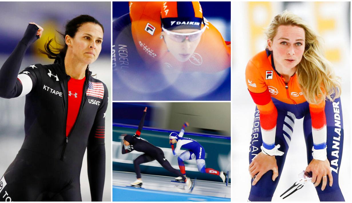 Berikut barisan atlet-atlet cantik yang ikut meramaikan Kejuaraan Dunia Speed Skating di Belanda. Salah satunya adalah nominator 100 perempuan tercantik tahun 2020 versi TC Candler, Jutta Leerdam.