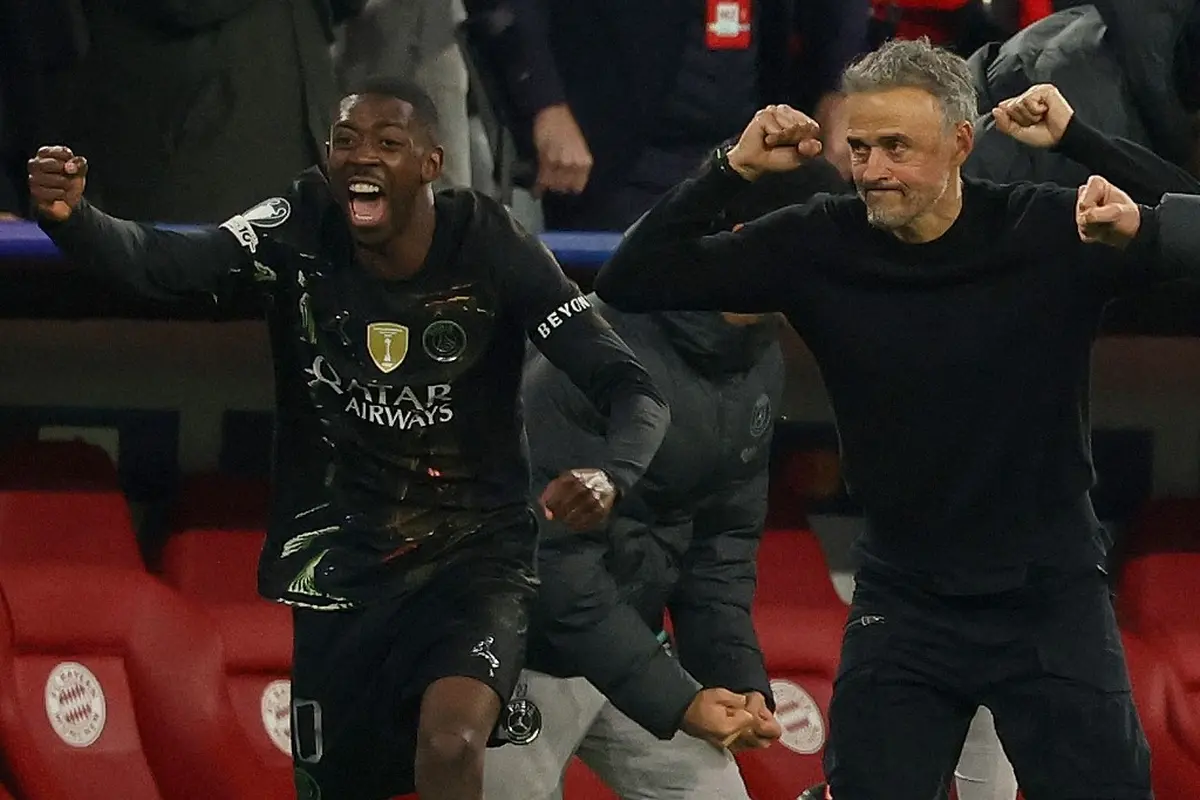 Luis Enrique dan Ousmane Dembele