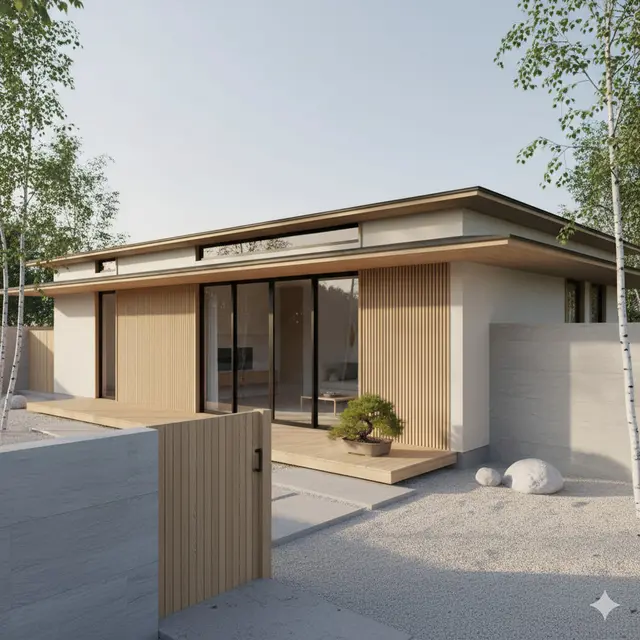 Rumah Sederhana 6x9 tapi Terlihat Mewah dengan Biaya Minim/ Image by AI