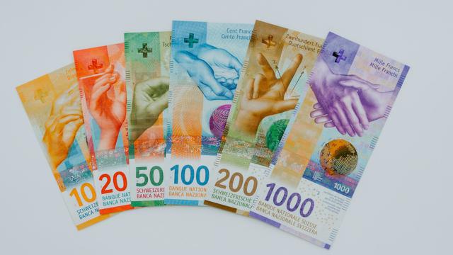Ilustrasi Franc Swiss (CHF)
