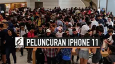 Apple melakukan peluncuran smartphone teranyarnya, yakni iPhone 11, iPhone 11 Pro, dan iPhone 11 Pro Max. Sesuai dengan yang dijanjikan, perusahaan yang didirikan Steve Jobs ini bakal menjual trio iPhone 11 di berbagai negara, Jumat (20/9/2019).