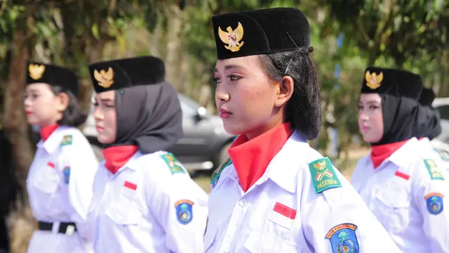 Paskibraka Upacara HUT RI di Penajam Hanya Tiga Orang