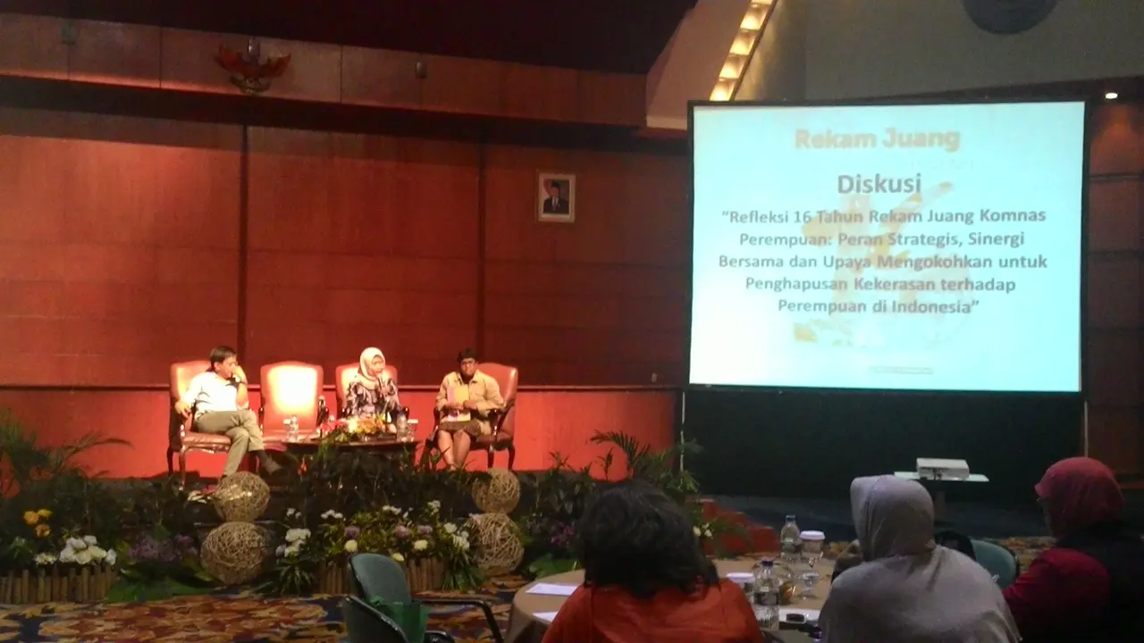Acara ulang tahun ke-16 Komnas Perempuan