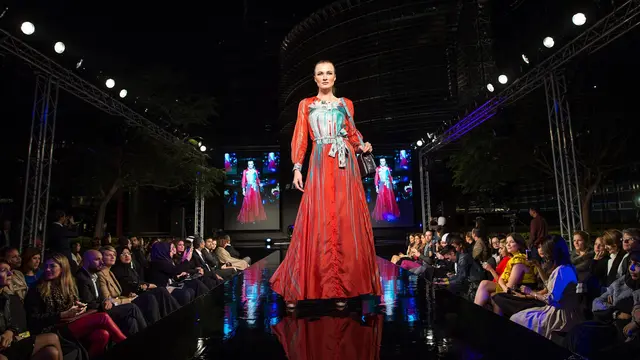 Ilustrasi Fashion Show
