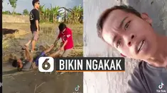 Ada-ada saja yang dilakukan oleh tiga remaja ini ketika berniat membuat video cinematic di sawah namun hasilnya bikin geleng-geleng kepala.