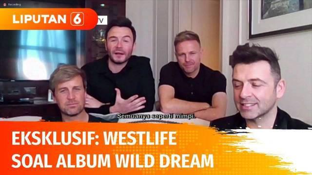 Kabar gembira bagi para penggemar Westlife. Grup band asal Irlandia ini beri bocoran soal album terbarunya Wild Dream secara eksklusif kepada Liputan 6 SCTV. Kira-kira kapan ya Westlife konser di Indonesia?