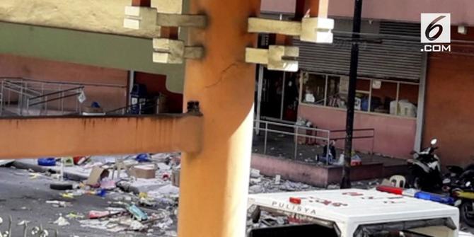 VIDEO: Bom Meledak di Pusat Perbelanjaan, 2 Tewas
