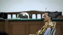 Mantan Kepala PT Nindya Karya Cabang Sumatera Utara dan Aceh, Heru Sulaksono, merupakan terdakwa korupsi proyek pembangunan dermaga bongkar di Pelabuhan Bebas Sabang pada 2006-2010. (Liputan6.com/Panji Diksana)
