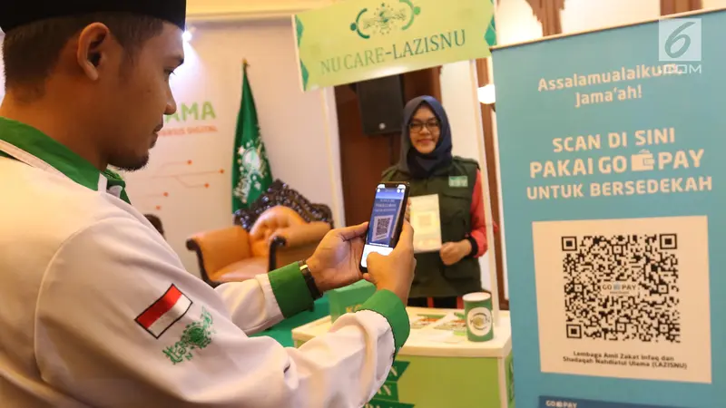 PBNU Gandeng Go-Pay untuk Permudah Pembayaran Zakat, Infaq, dan Sedekah